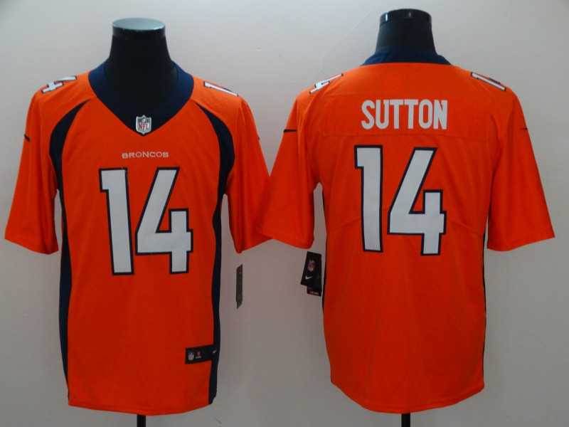 Nike Broncos 14 Courtland Sutton Orange Vapor Untouchable Limited Jersey,We sell and wholesale Nike Broncos 14 Courtland Sutton Orange Vapor Untouchable Limited Jersey on line form chian!